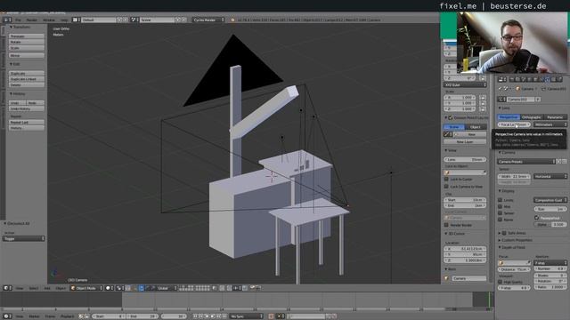 Blender Shadow Catcher und 3D Integration in Videos [DE] смотреть онлайн