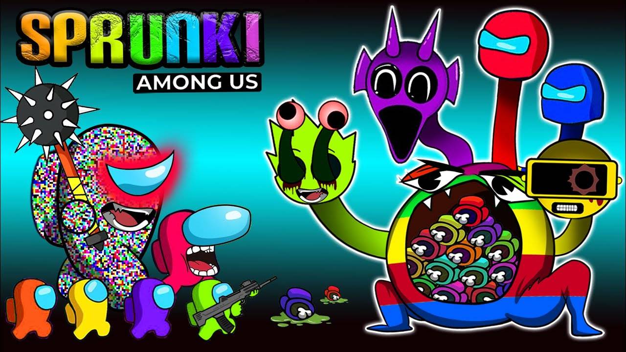 СПРУНКИ ПРОТИВ АМОНГ АС. ЭВОЛЮЦИЯ смотреть онлайн