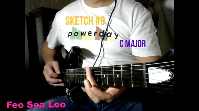 Sketch #9 (C maj). Набросок №9 (До мажор). SGR by Schecter S-1 смотреть онлайн