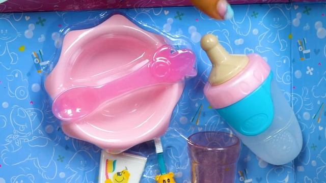 Видео игры для детей - Кукла БЕБИ БОН купается и чистит зубки! - Мультики для детей с Baby Born смотреть онлайн