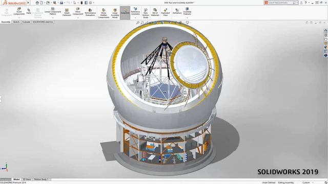 Solidworks 2019 02 Büyük Montaj Grafik Performansı смотреть онлайн