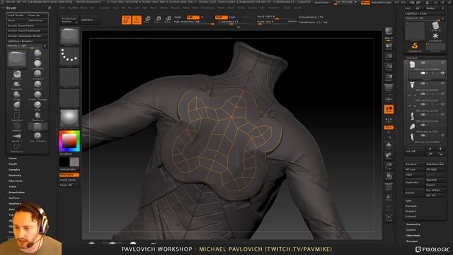 PavWork10: ZSphere Retopology смотреть онлайн