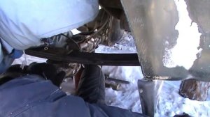 Замена рессоры в полевых условиях