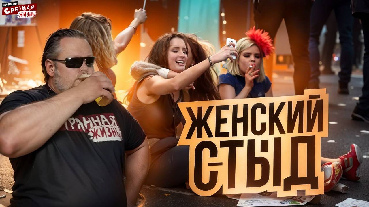 Женский Стыд: Бабы Быдло, Пьяные истерики, Царицы эконом такси и лютый треш! Женщины пробили ДНО! смотреть онлайн