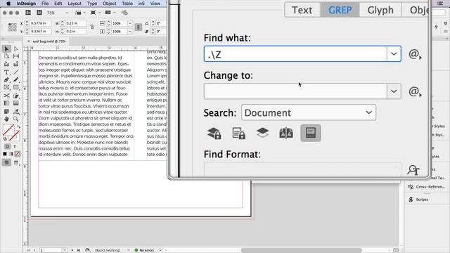 InDesign How-To: Add a “Bug” to the End of a Story (Video Tutorial) смотреть онлайн