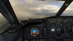 Как выполнить полет на Boeing 737-800 PMDG. Снижение и посадка.