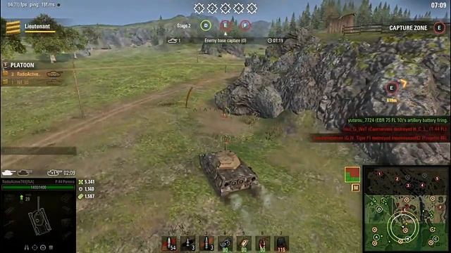 World Of Tanks Frontline | GENERAL Rank | 10K Damage смотреть онлайн