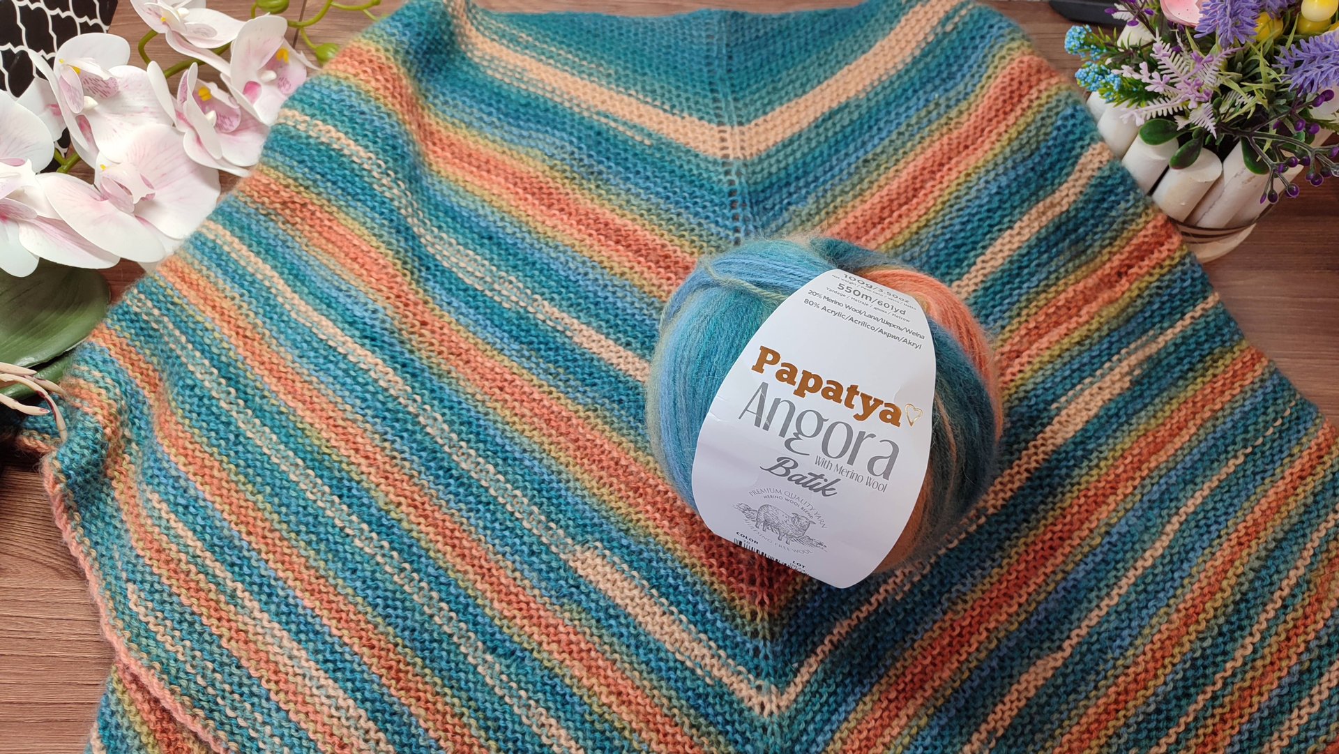 Шаль для начинающих смотреть онлайн