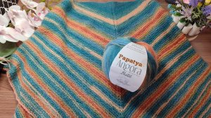 Шаль для начинающих