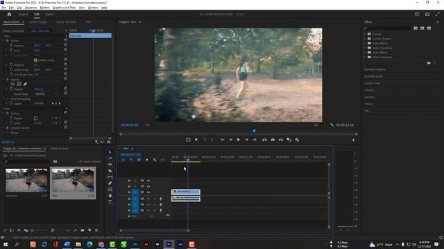 How to lower audio and increase audio, audio gain tutorials Premiere Pro CC 2023 - Class 44