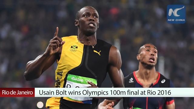 Usain Bolt wins Olympics 100m final at Rio 2016 смотреть онлайн