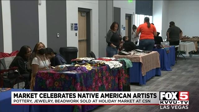CSN hosts holiday market showcasing local Native American artists