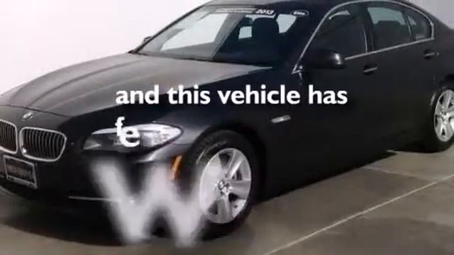 Certified 2013 BMW 528i Sedan Monrovia CA 91016 смотреть онлайн