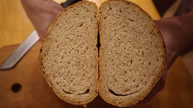 простой пшеничный хлеб на ржаной закваске. польский хлеб смотреть онлайн