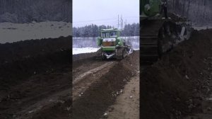 ЧТЗ с двигателем ЯМЗ и усовершенствованным управлением
