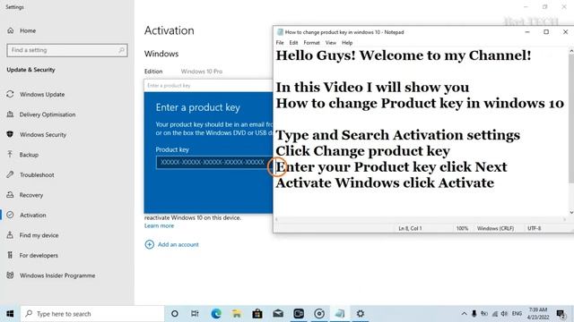 How to change product key in windows 10 смотреть онлайн