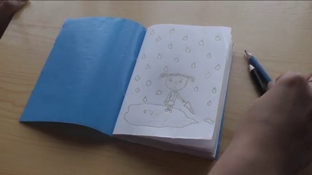 Рисую в скетчбуке / Дождь смотреть онлайн