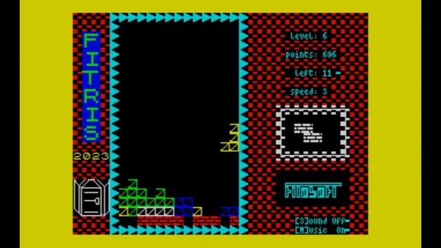 FITRIS (2023) Longplay, ZX Spectrum смотреть онлайн