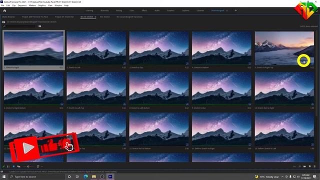 Part 07 || Premiere Pro Transitions Pack 2022 || Stretch Transitions Free Download смотреть онлайн