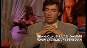 Жан-Клод Ван Дамм обсуждает фильмы с Джимми Картером