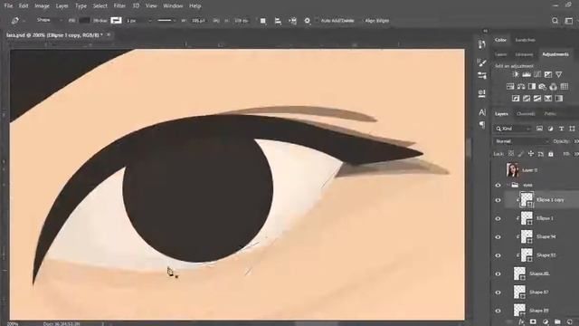 Timelapse Vector/Vexel Art - Lara смотреть онлайн