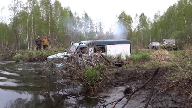 11 мая. Брод через р.Бужа - 3 смотреть онлайн