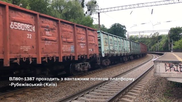 ЛІТО 2020 Рух електровозів ВЛ80 смотреть онлайн