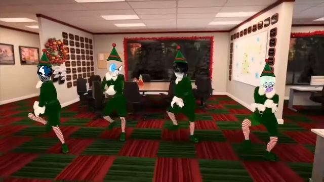 ElfYourself featuring loli,mow da demon,Katy Lopez, and F a W n смотреть онлайн