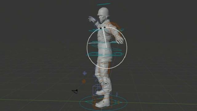 Rigging of a figure (Blender) смотреть онлайн