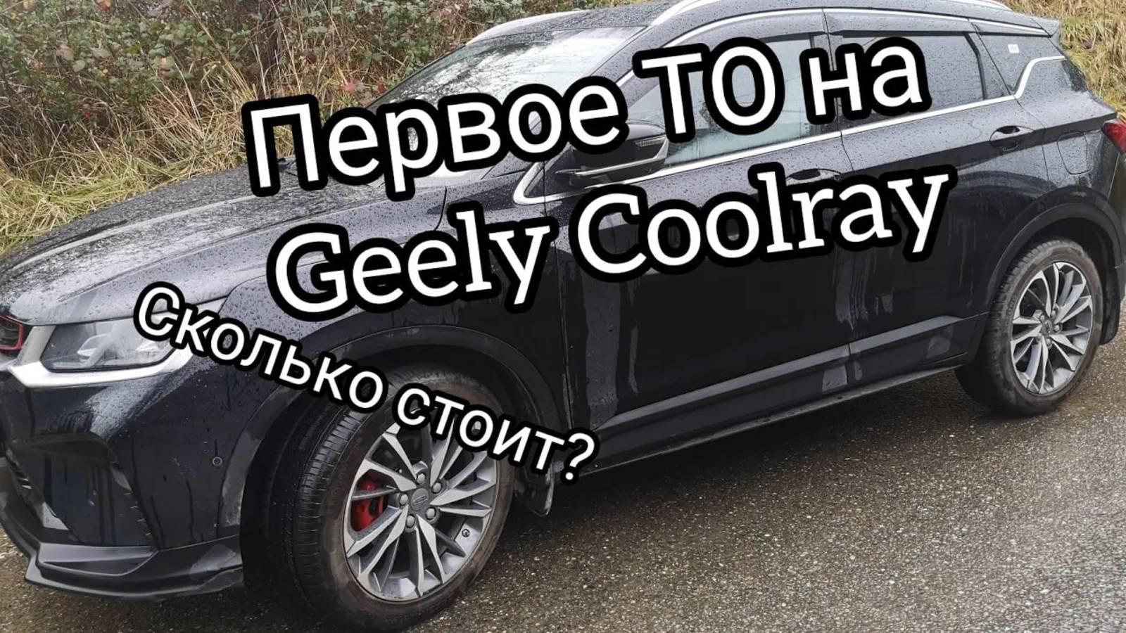 ТО 1 Geely Coolray, пройдено. смотреть онлайн