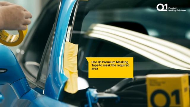 Q1® Premium Masking Solutions | Perforated Trim Masking Tape смотреть онлайн