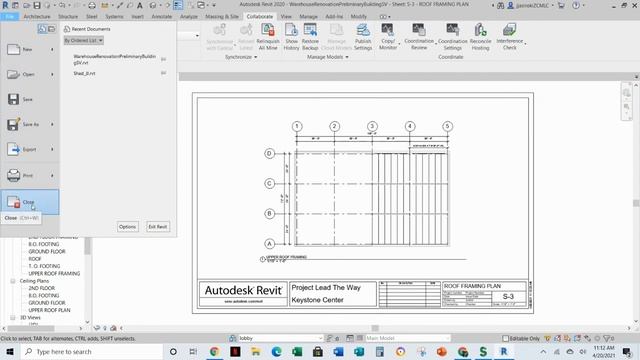 Create Central Model and Local Copies in Revit 2020 смотреть онлайн