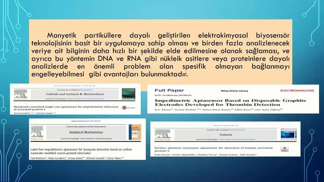 WEBINAR: Elektrokimyasal Nükleik Asit Biyosensörleri ve Uygulamaları смотреть онлайн