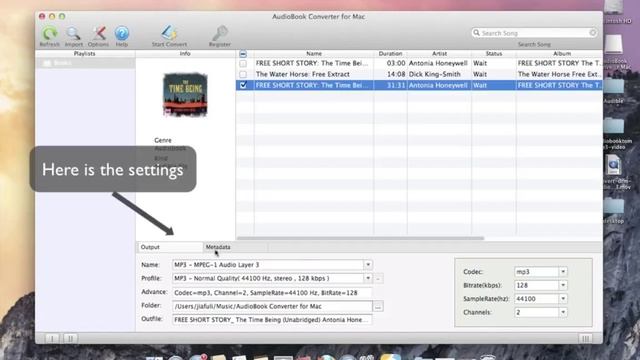 Audible AAX/AA to MP3 to Play anywhere on Mac. смотреть онлайн