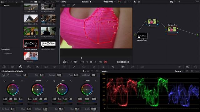 Surface Tracker | DaVinci Resolve 18 beta Tutorial смотреть онлайн