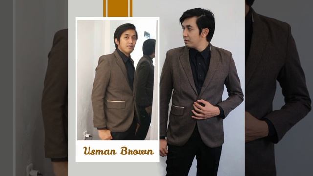 AECO Indonesia Blazer Pria Usman Brown смотреть онлайн