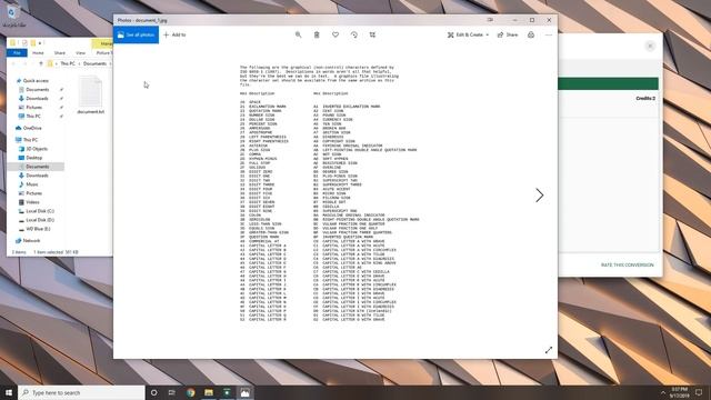 Convert TXT To JPEG