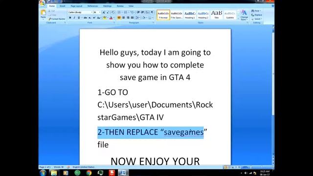 How to Complete save game GTA IV смотреть онлайн