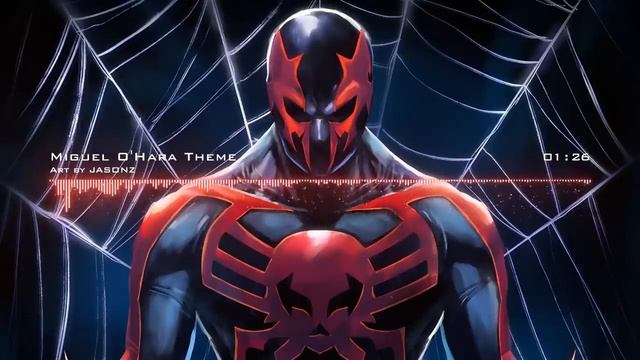 SPIDER-MAN 2099 (Miguel O'Hara) Theme | 1 HOUR EXTENDED VERSION (Spiderman: Across The Spiderverse)