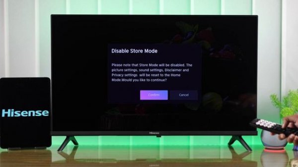 Hisense VIDAA Smart TV: Store Mode ON/OFF Settings! [Disable Demo Mode]