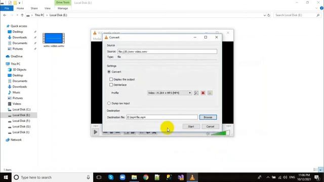 WMV to MP4 file Conversion смотреть онлайн