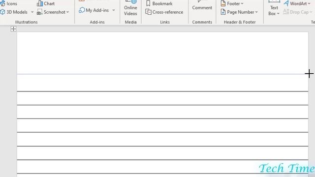 How to create Notebook Page in Microsoft Word|How do I make Lined paper in word|Ruled Paper смотреть онлайн