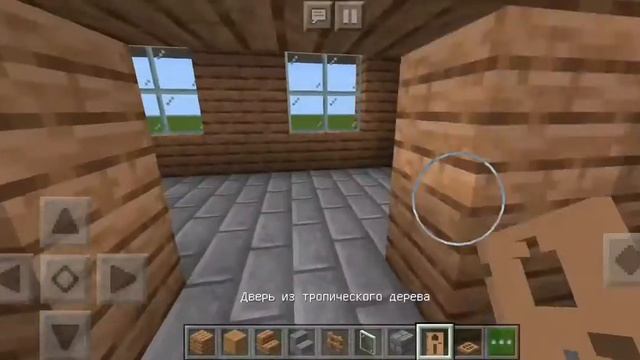 Дом из тропического дерева с высоким фасадом Майнкрафт смотреть онлайн