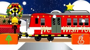 Железнодорожный переезд Мультфильм для детей №7 Railroad Crossing Animation