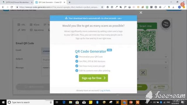 how to create qr code quickly|much easy for any data free||new method|2019 смотреть онлайн