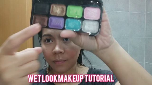 WET LOOK MAKEUP TUTORIAL | by Jhaiann's Vlog смотреть онлайн