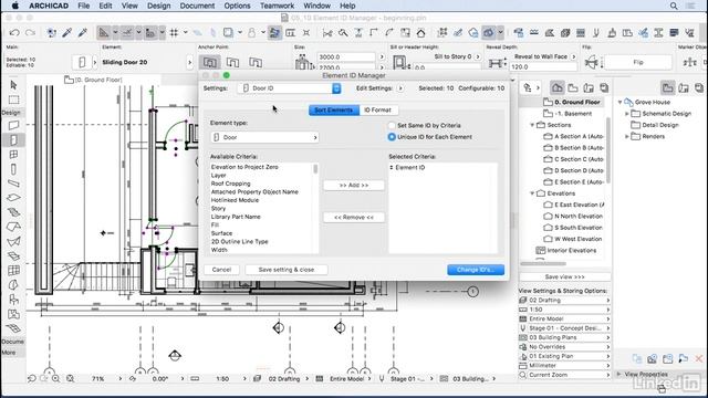 053 Element ID Manager ArchiCAD смотреть онлайн