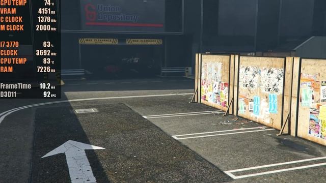 GTA 5 On RX 590 Sapphire Nitro - RX 590 GME - I7 3770