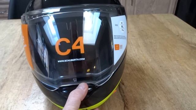 Schuberth C4 Pulse Black 360° view смотреть онлайн