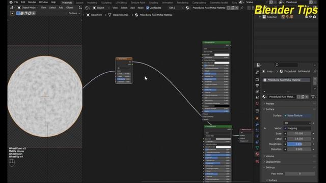 Blender Tutorial | Procedural Rust Metal Material смотреть онлайн